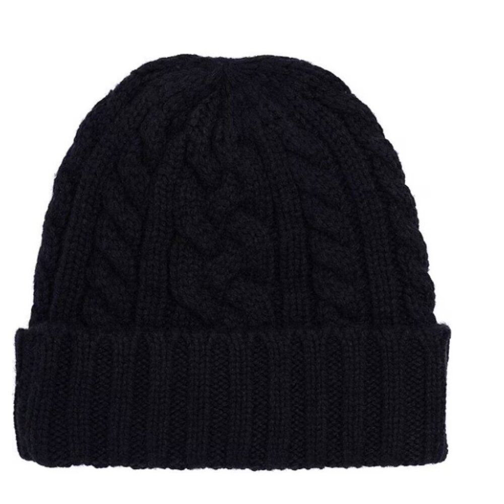 Polo Ralph Lauren Cable Beanie Navy - Picture 2 of 2